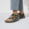 Milano Big Buckle Natural Leather Patent Milano Big Buckle Natural Leather Patent