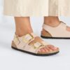 Milano Big Buckle Natural Leather Patent Milano Big Buckle Natural Leather Patent