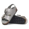 Milano Big Buckle Natural Leather Patent Milano Big Buckle Natural Leather Patent