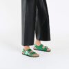 Milano Big Buckle Natural Leather Patent Milano Big Buckle Natural Leather Patent