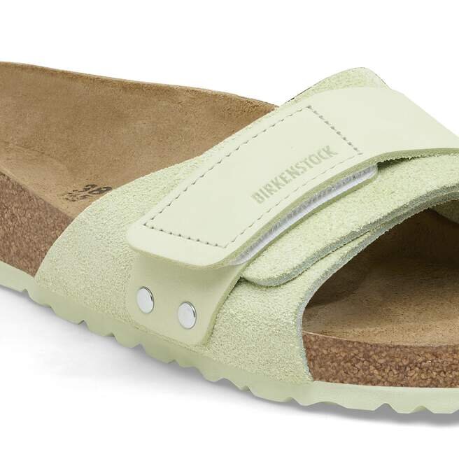 Oita Suede Leather Faded Lime Oita Suede Leather Faded Lime