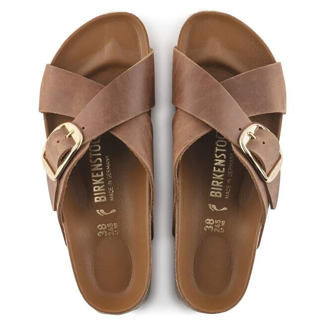 Siena Big Buckle Natural Leather Oiled Siena Big Buckle Natural Leather Oiled