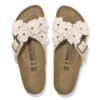 Siena Flower Embellishment Natural Leather Siena Flower Embellishment Natural Leather