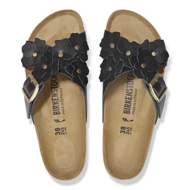 Siena Flower Embellishment Natural Leather Siena Flower Embellishment Natural Leather