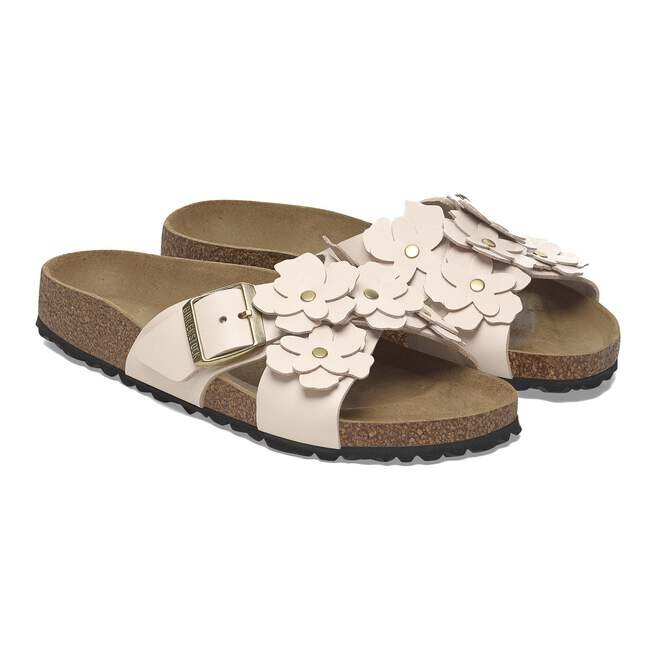 Siena Flower Embellishment Natural Leather Siena Flower Embellishment Natural Leather
