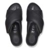 Theda Cross Strap Natural Leather