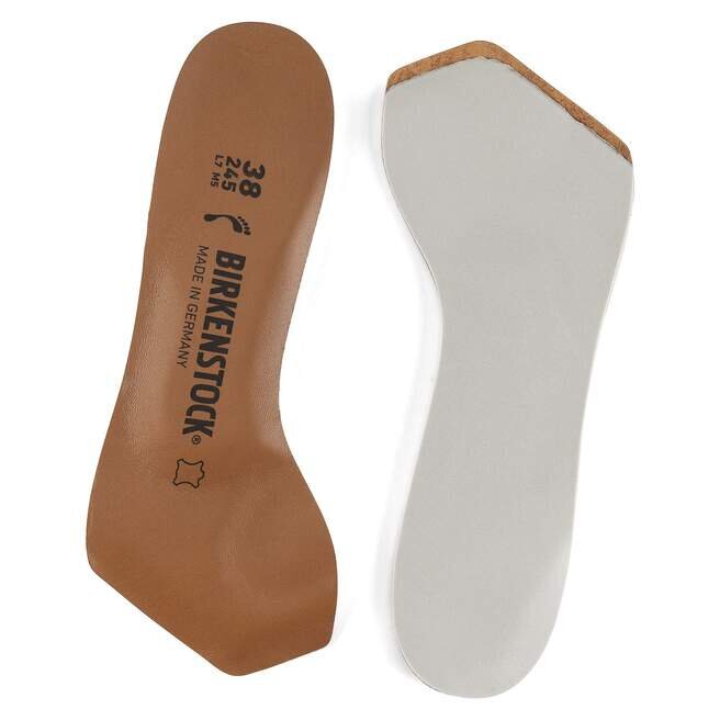 Toeless Insole Leather Lined Toeless Insole Leather Lined