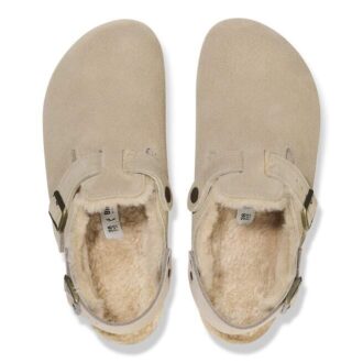 Tokio Shearling Suede Leather