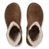 Uppsala Zip Shearling Suede Leather