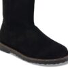 Uppsala Zip Shearling Suede Leather
